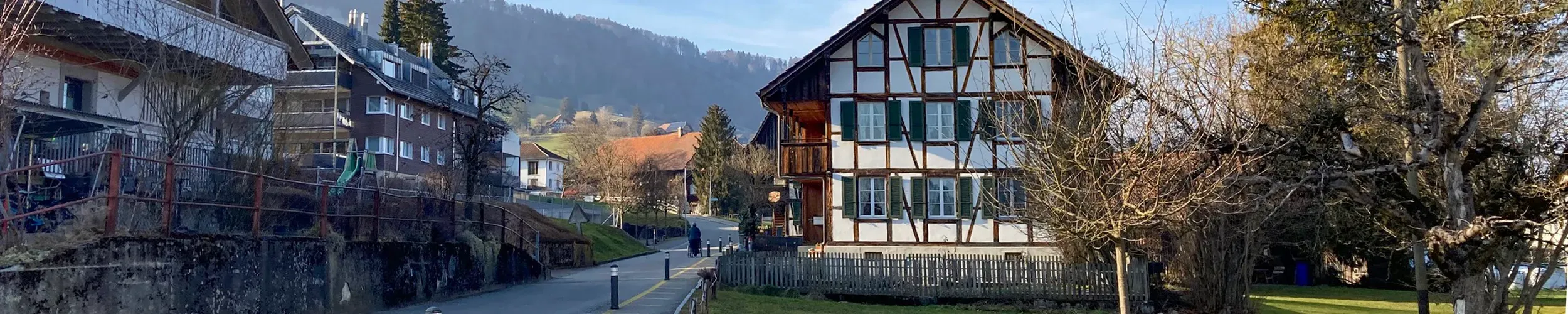 Headerfoto Dorfkern Kaufdorf - lokaler Gewerbeverein KMU Toffen-Kaufdorf plus